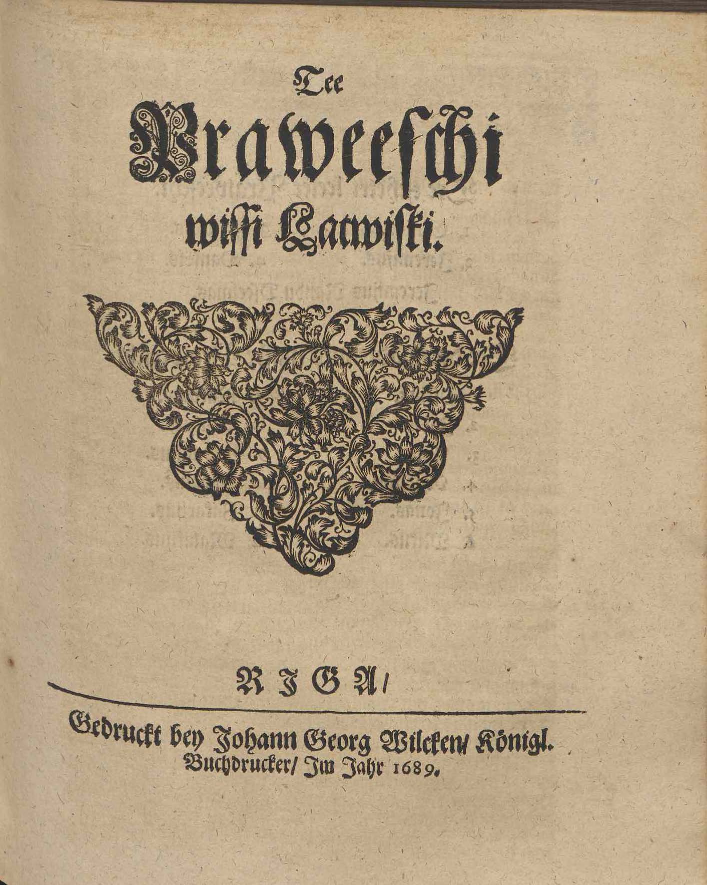 Rakstu darba oriģināla faksimils